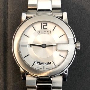 Men’s Stainless day & date Gucci Watch